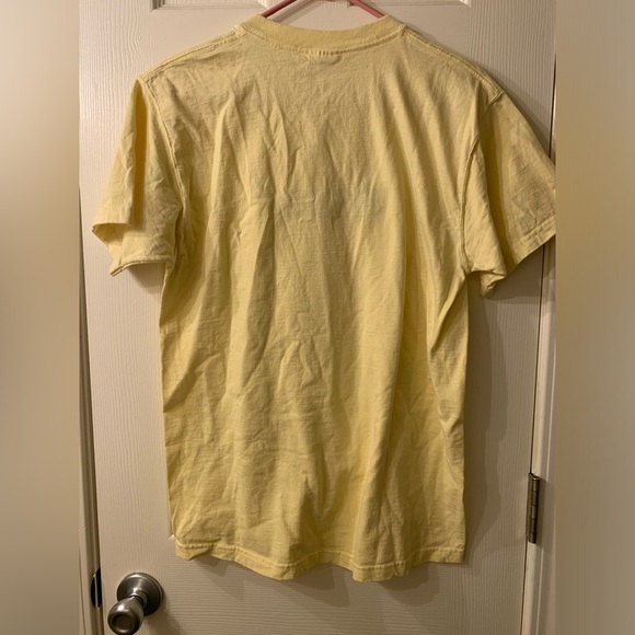 Embroidered Yellow Tigger Tee Size M 100% Cotton Vintage - Picture 5 of 8